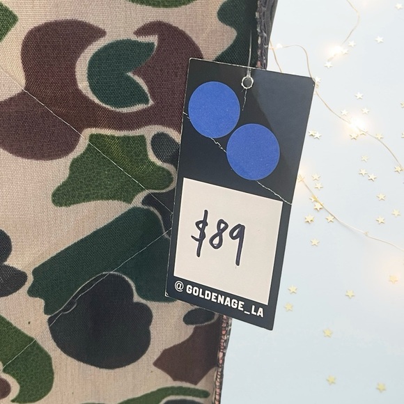 Golden Age Camouflage Zip-Up Vest in size XL - NWT - Picture 5 of 6